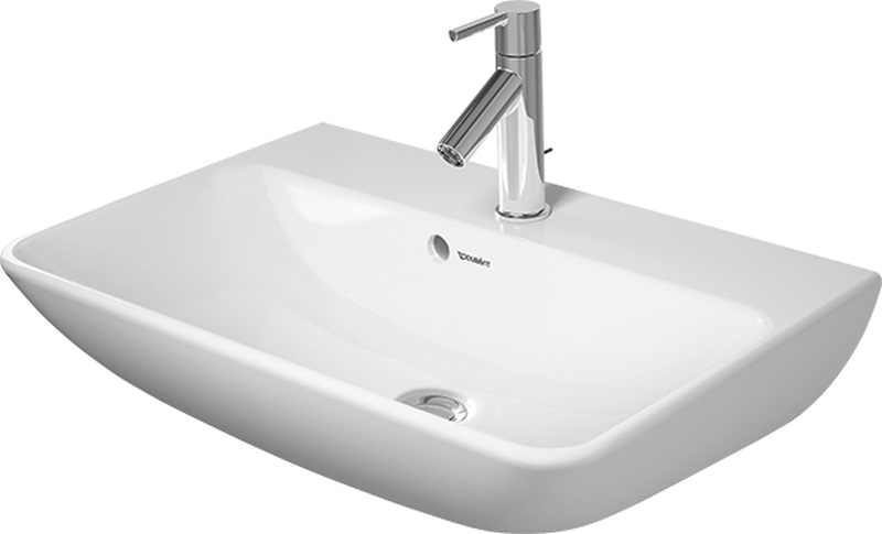 Darmowa Dostawa - Umywalka 60x40 cm prostokątna ścienna biała Duravit ME by Starck 23436000001
