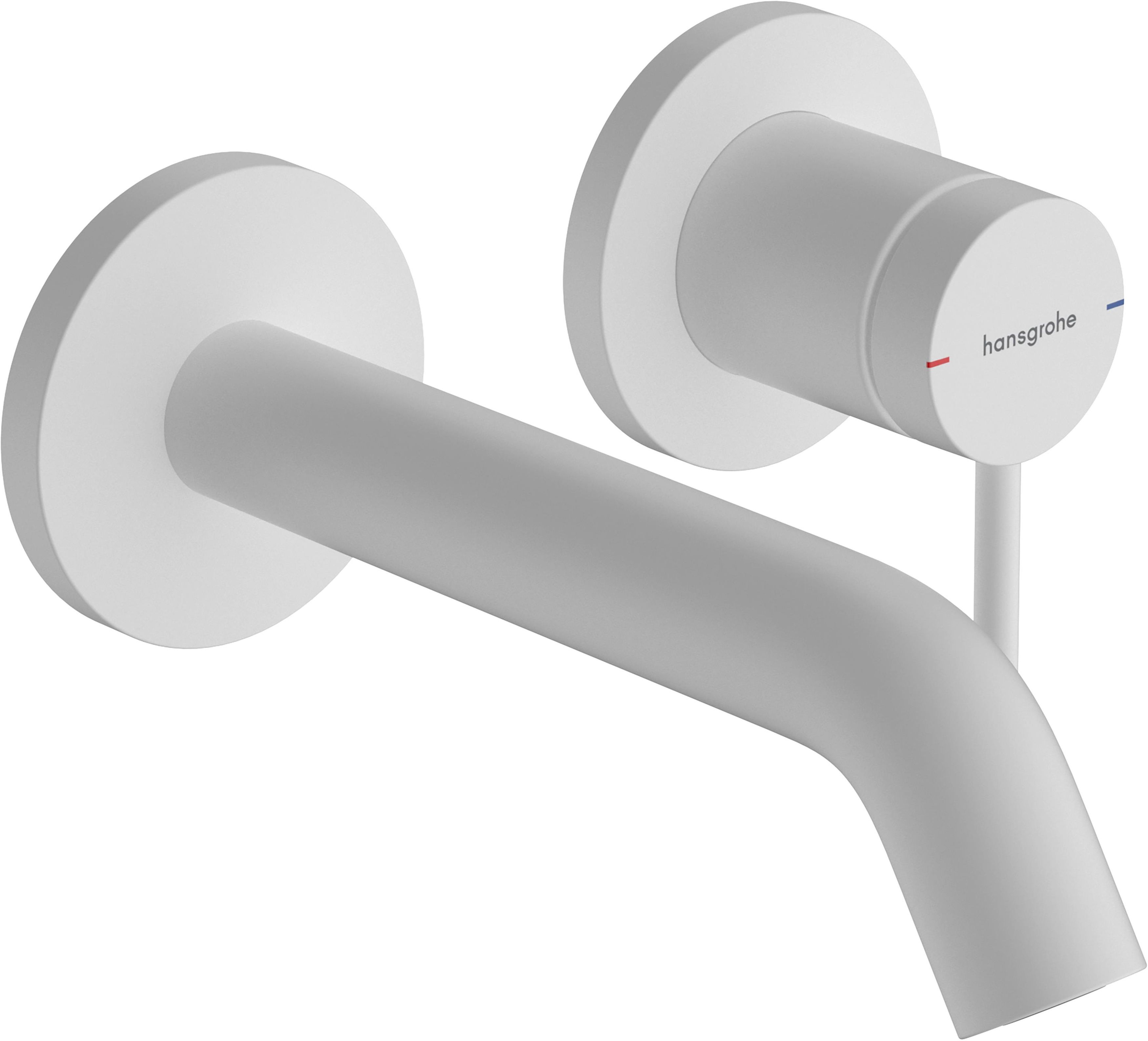 Darmowa Dostawa - Bateria umywalkowa podtynkowa biały Hansgrohe Tecturis S 73350700