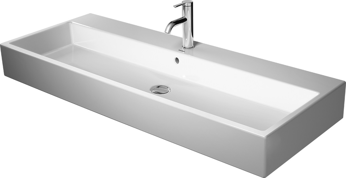 Darmowa Dostawa - Umywalka 120x47 cm prostokątna ścienna-meblowa biała Duravit Vero Air 2350120027