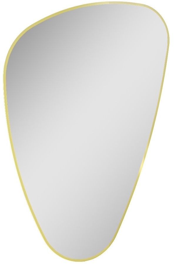 Darmowa Dostawa - Lustro 65x100 cm z oświetleniem złoty Elita Sharon RE060654015570