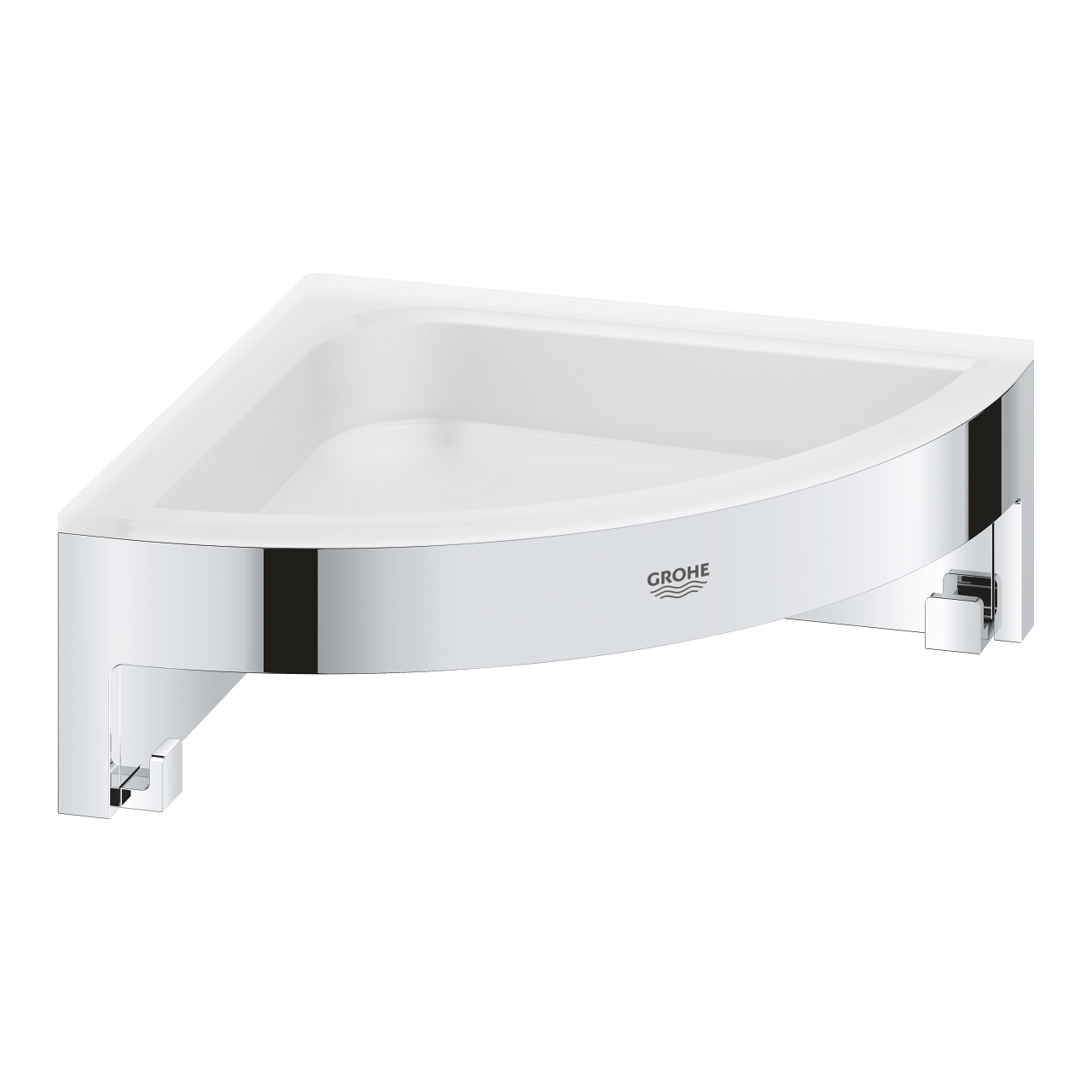 Darmowa Dostawa - Półka prysznicowa narożna 16 cm chrom Grohe Start Cube 41106000