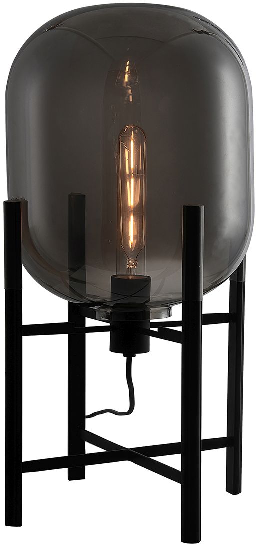 Darmowa Dostawa - Lampa stojąca 1x60 W czarna-grafitowa Italux Maversa FL823211AS