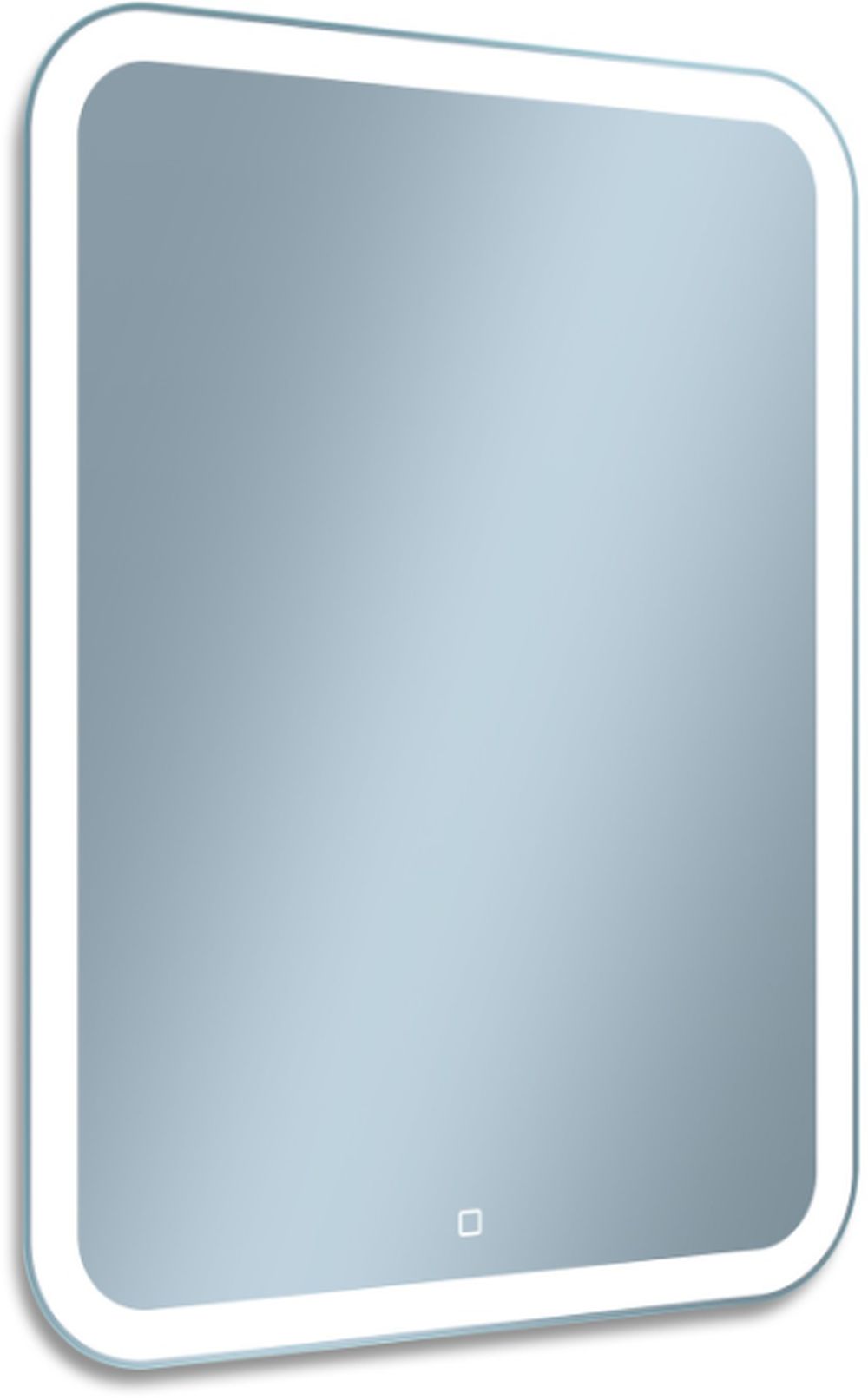 Darmowa Dostawa - Lustro 60x80 cm prostokątne z oświetleniem srebrny Venti Prima 5907722357915
