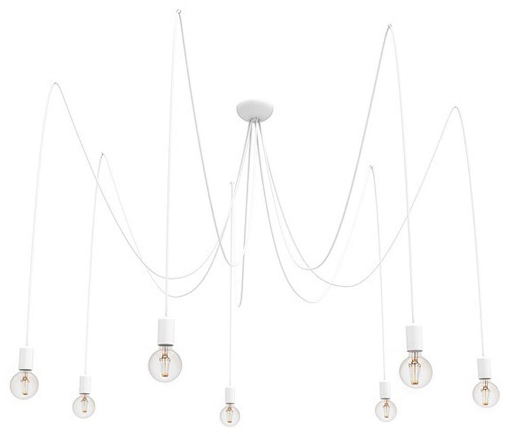 Darmowa Dostawa - Lampa wisząca powyżej 6x25 W biała Nowodvorski Lighting Spider 9743