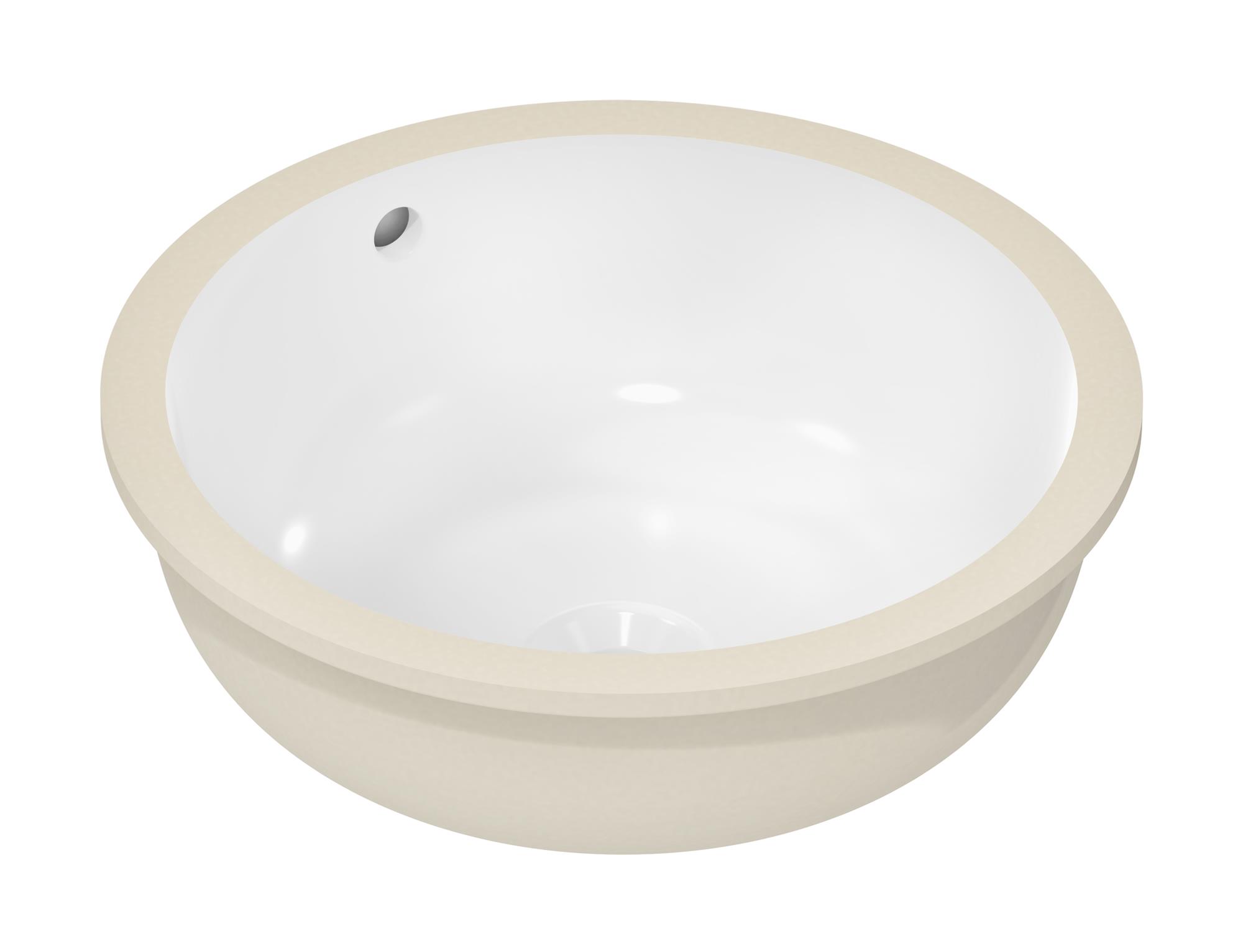 Darmowa Dostawa - Umywalka 35x35 cm okrągła podblatowa biała Hansgrohe Xuniva S 60151450