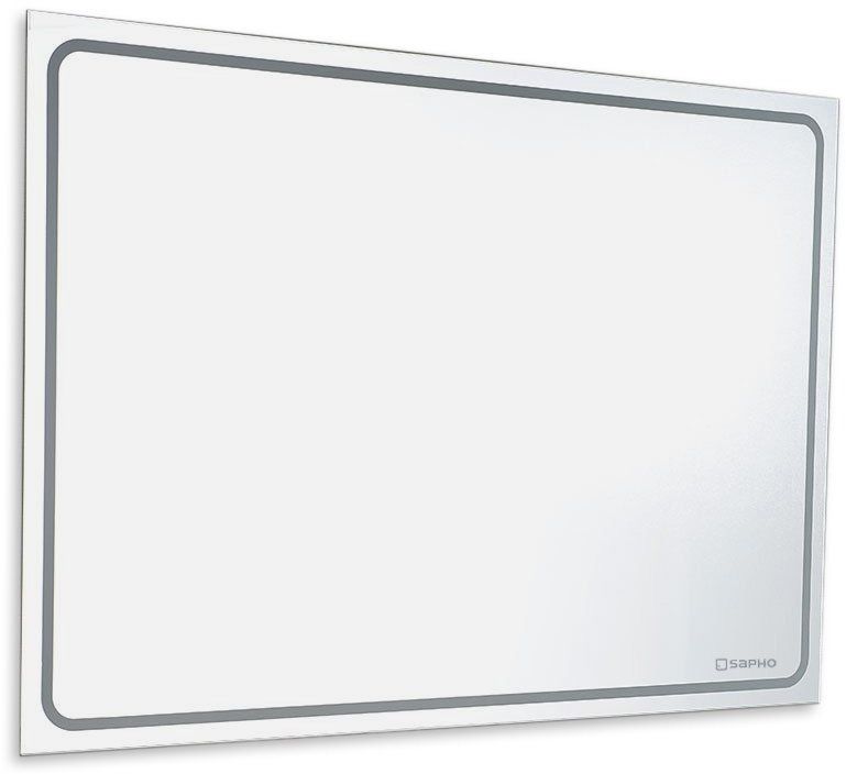 Darmowa Dostawa - Lustro 110x65 cm prostokątne z oświetleniem Sapho Gemini GM110