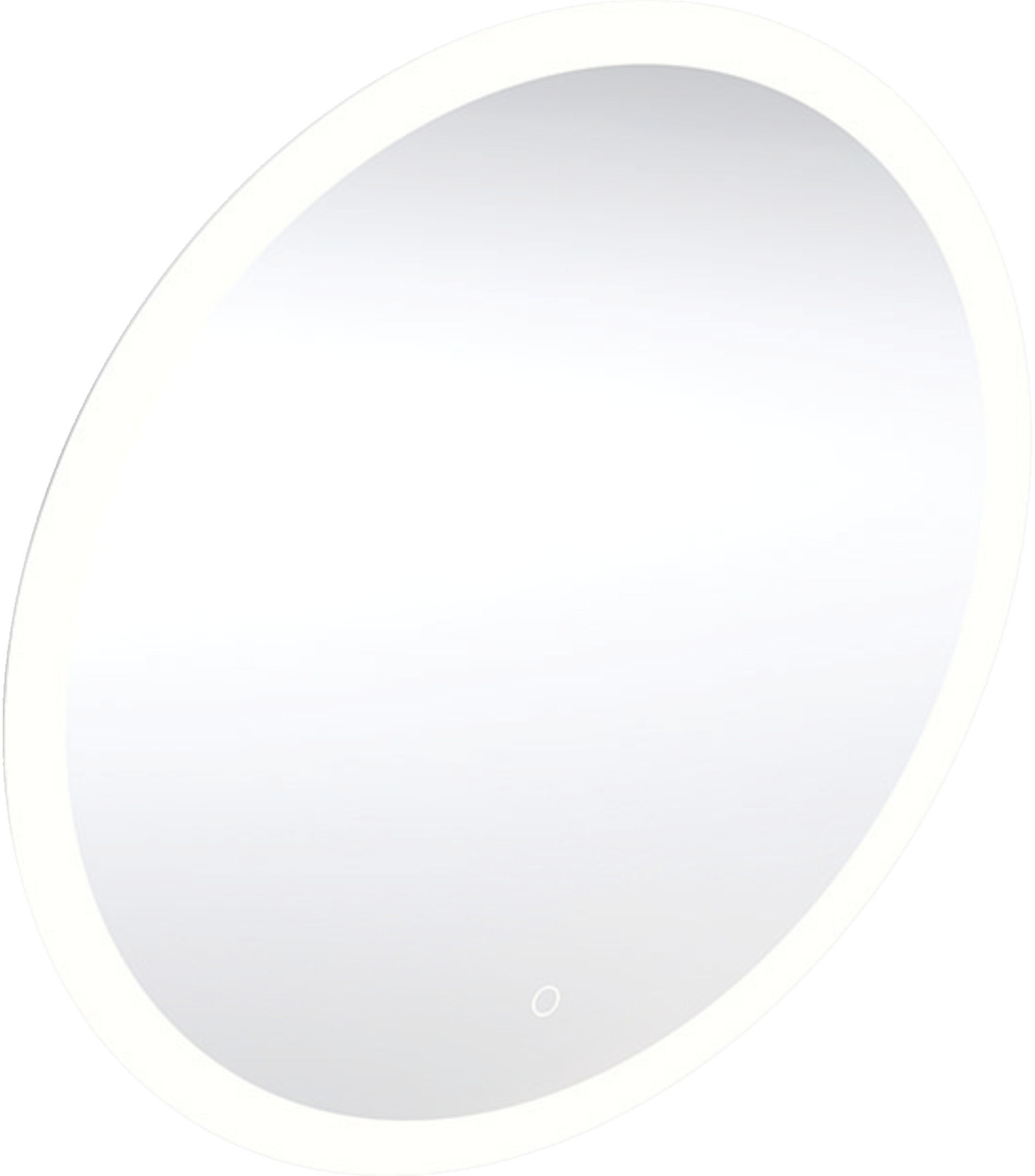 Darmowa Dostawa - Lustro 50x50 cm okrągłe z oświetleniem Geberit Option Round 502796001