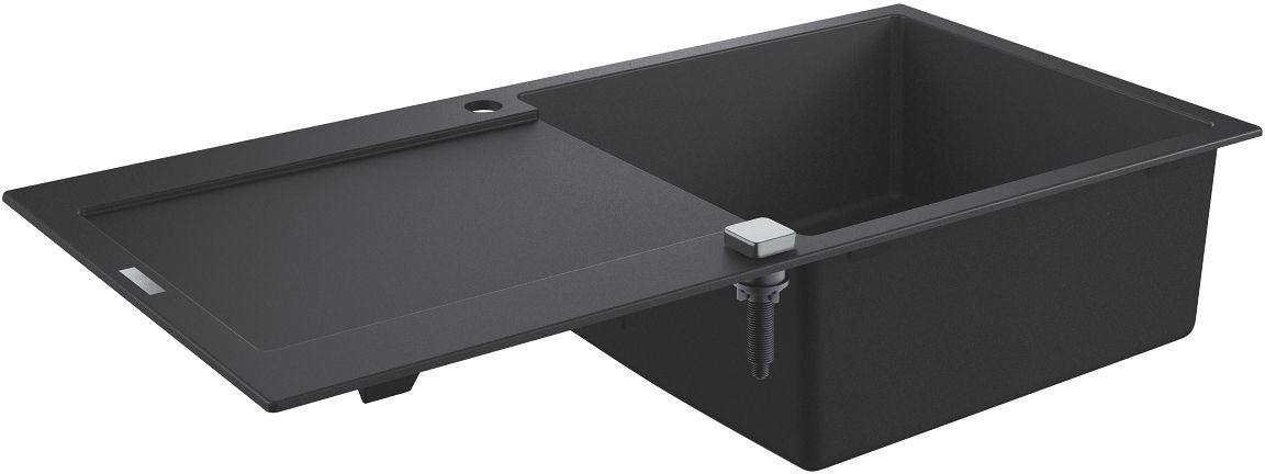 Darmowa Dostawa - Zlewozmywak granitowy 100x50 cm czarny Grohe K500 31645AP0
