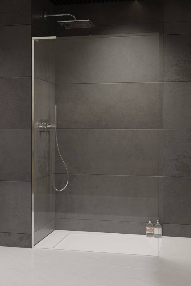 Darmowa Dostawa - Ścianka prysznicowa walk-in 100 cm chrom połysk/szkło przezroczyste Radaway Modo SL II 103191040101L