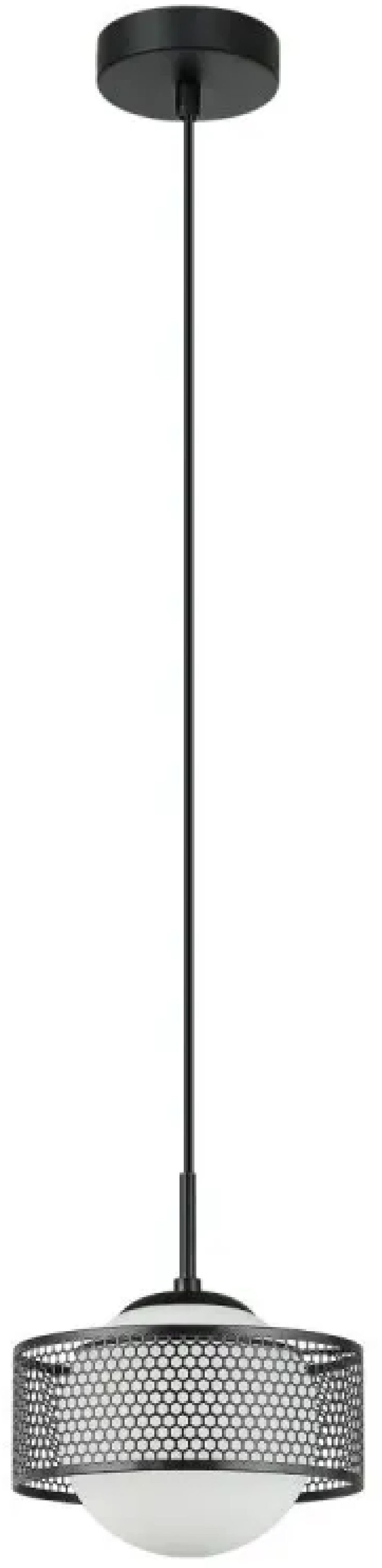 Darmowa Dostawa - Lampa wisząca 1x40 W czarna Italux Lomica PND554561MBK