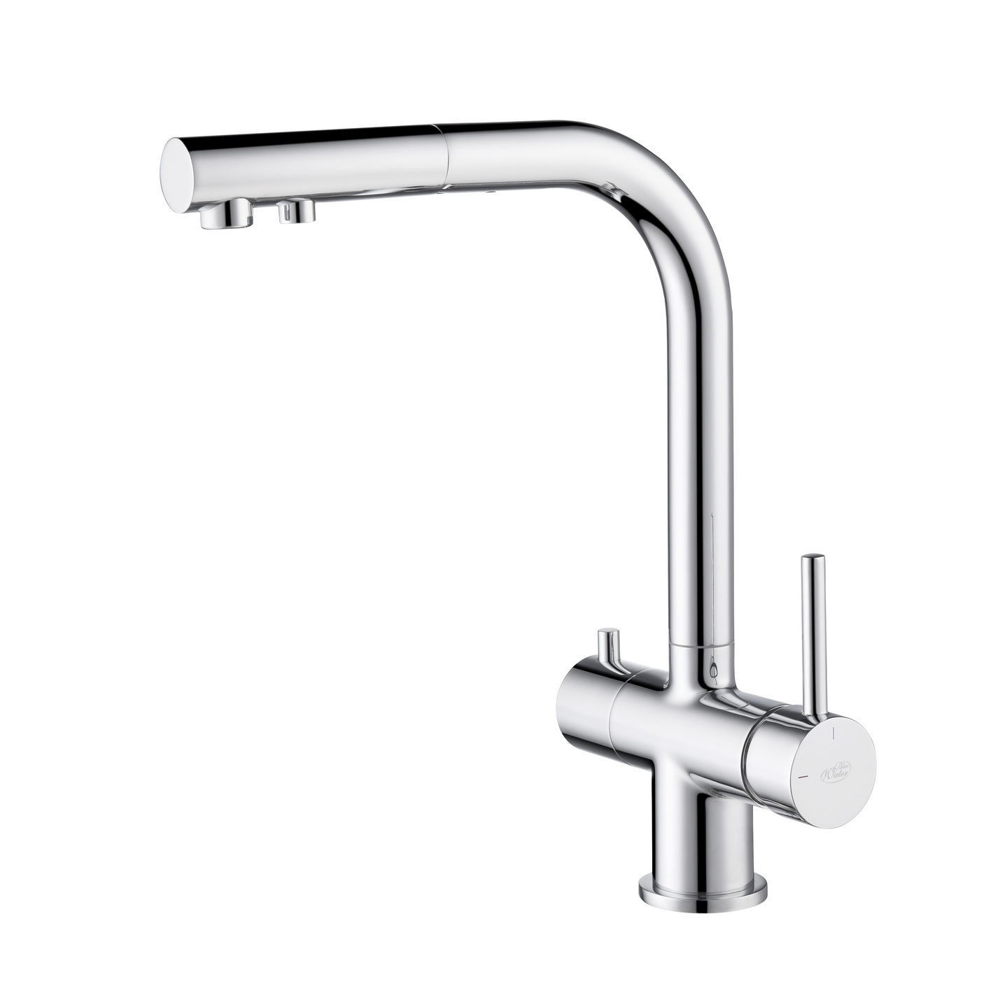 Darmowa Dostawa - Bateria kuchenna stojąca chrom Blue Water Apala 5901730616231