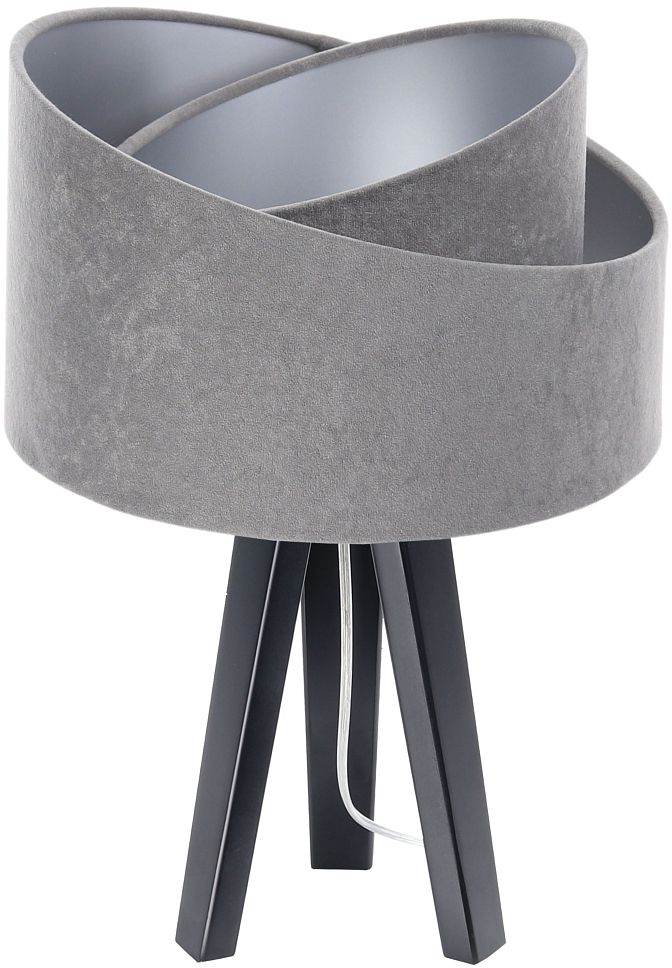 Darmowa Dostawa - Lampa stołowa 1x60 W czarna-szara-srebrna BPS Koncept Galaxy 060S013CZ