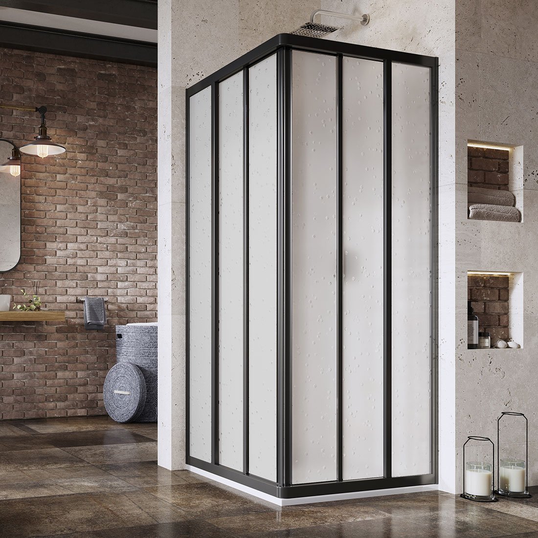 Darmowa Dostawa - Drzwi prysznicowe 90 cm rozsuwane Ravak Supernova 15V703R211