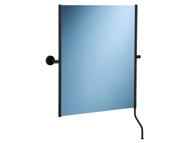 Darmowa Dostawa - Lustro 50x60 cm prostokątne czarny Merida Stella GSC103