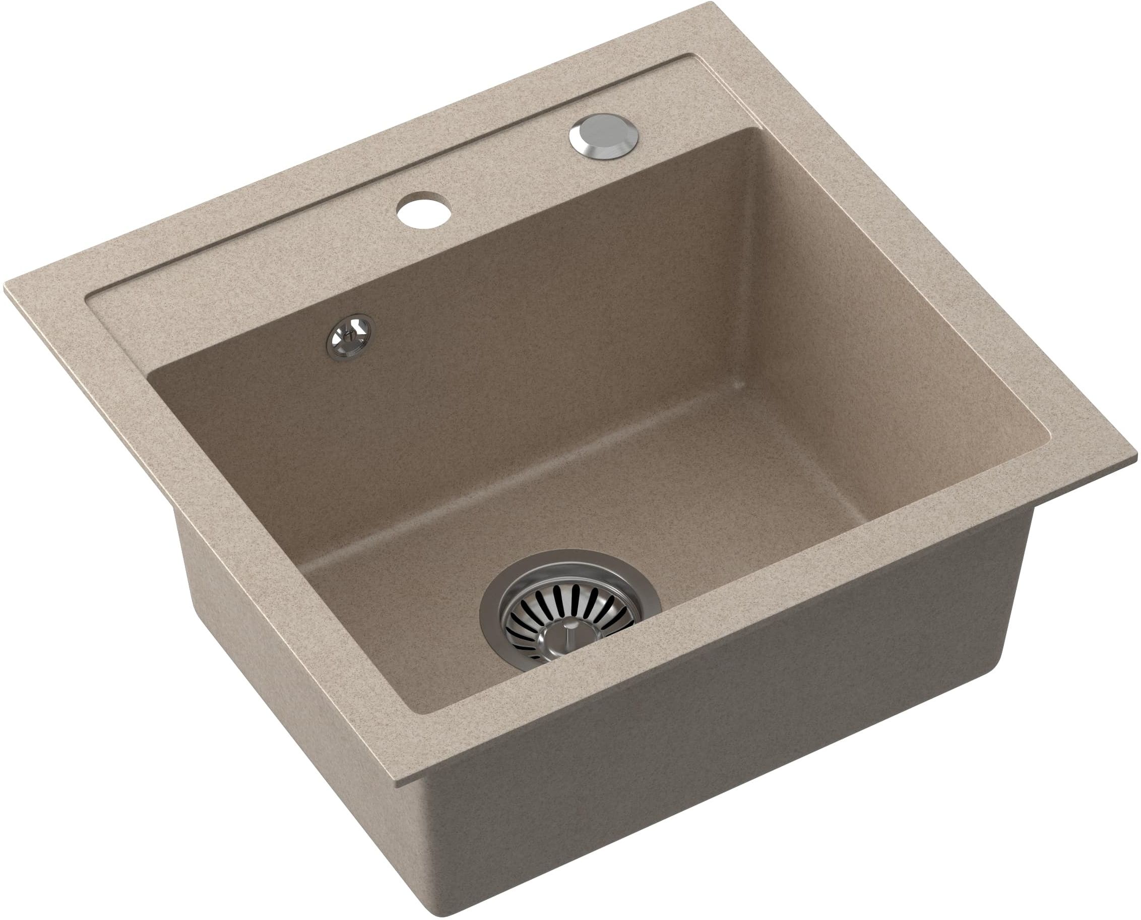 Darmowa Dostawa - Zlewozmywak GraniteQ 50x47 cm Quadron Johnny HCQJ5047BEZK