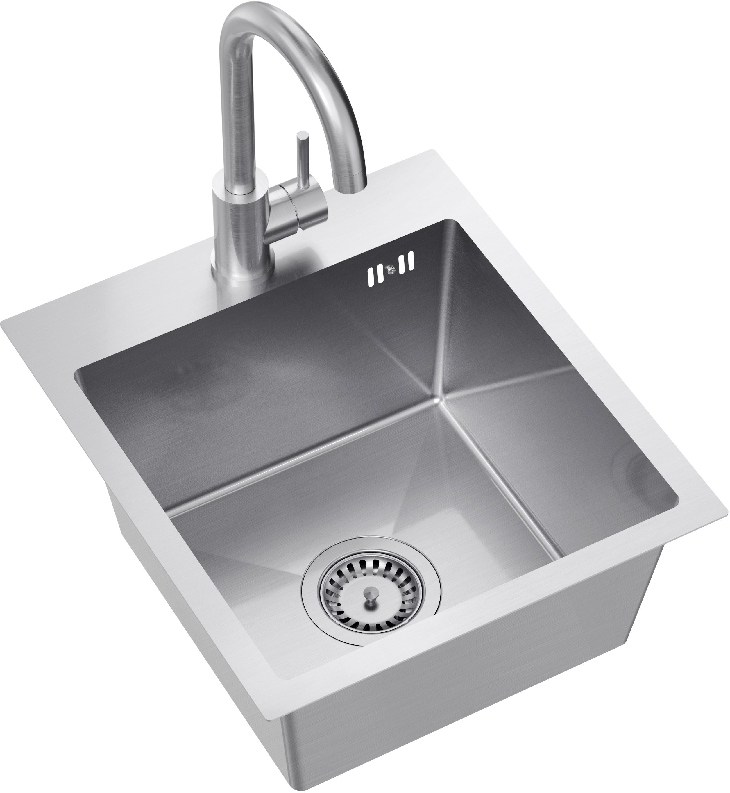 Darmowa Dostawa - Zlewozmywak z baterią stal/stal Quadron Luke ZH4045BS3623500BS