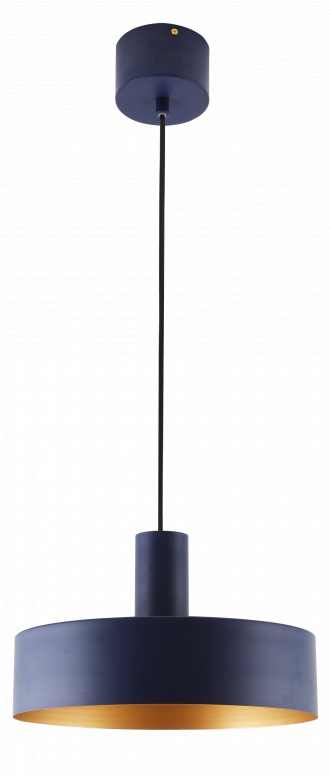 Darmowa Dostawa - Lampa wisząca 1x40 W granatowa GTV Selvia II OSSELVII25DEC