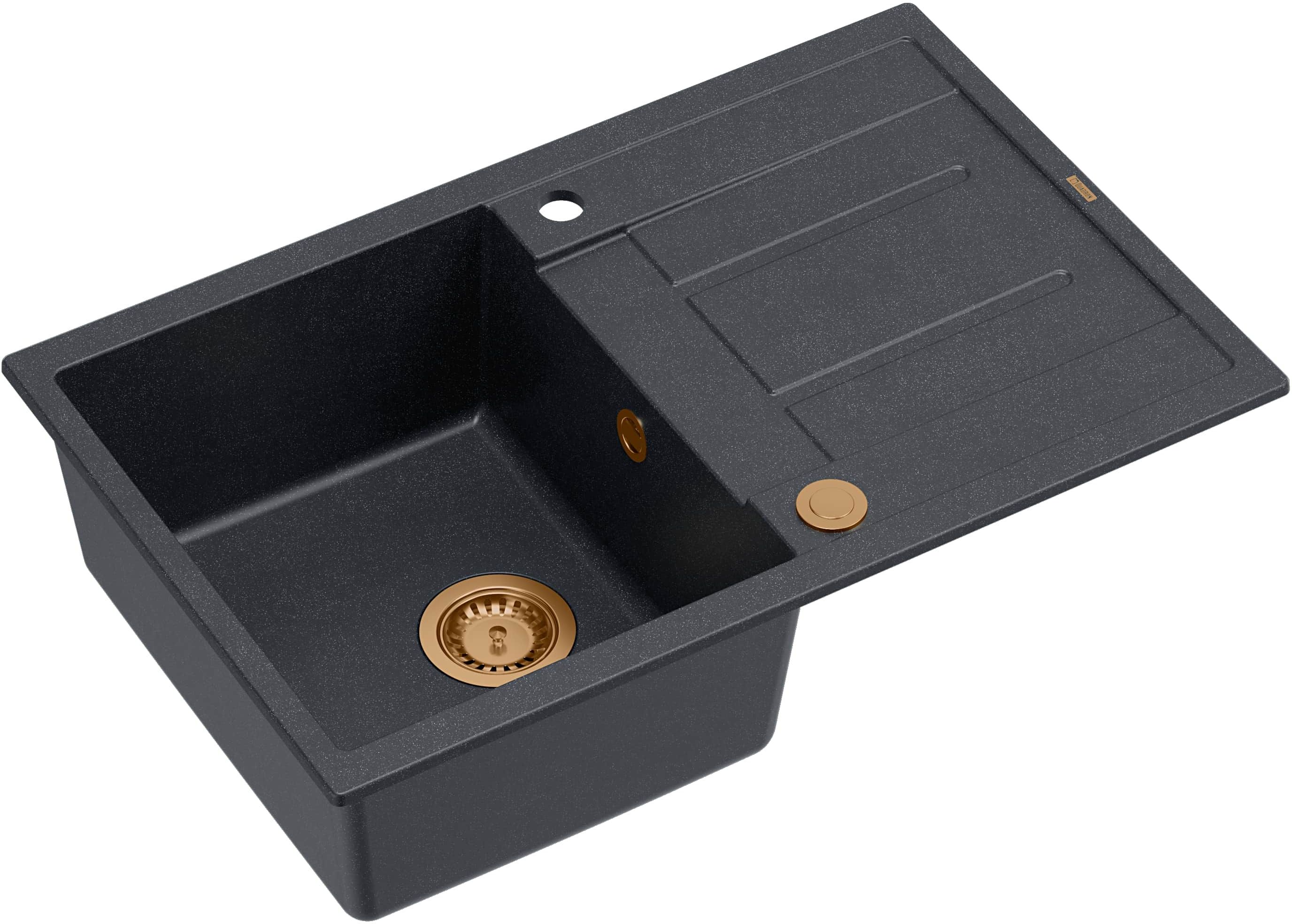 Darmowa Dostawa - Zlewozmywak GraniteQ 78x50 cm Quadron Morgan HB8203U8C1P2O