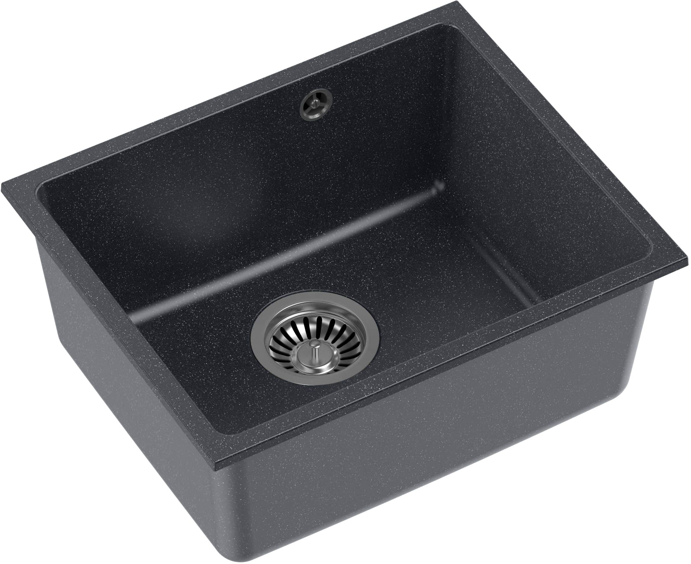 Darmowa Dostawa - Zlewozmywak GraniteQ 46x37.5 cm Quadron Alec HQA4640CZK