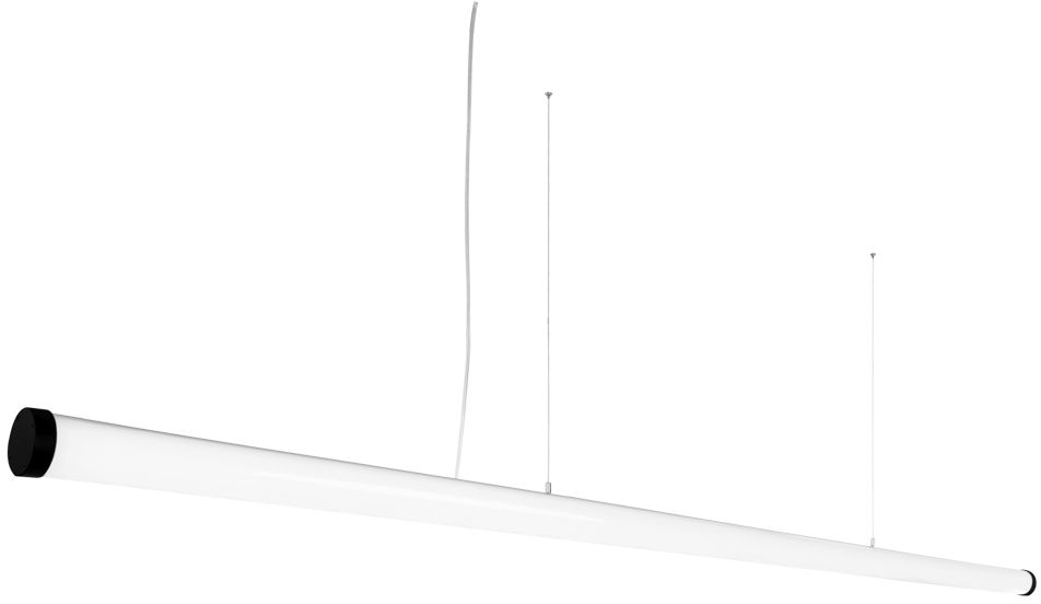 Darmowa Dostawa - Lampa wisząca 1x45 W biała-czarna Italux Sella HR PRDD60H170BK830PN