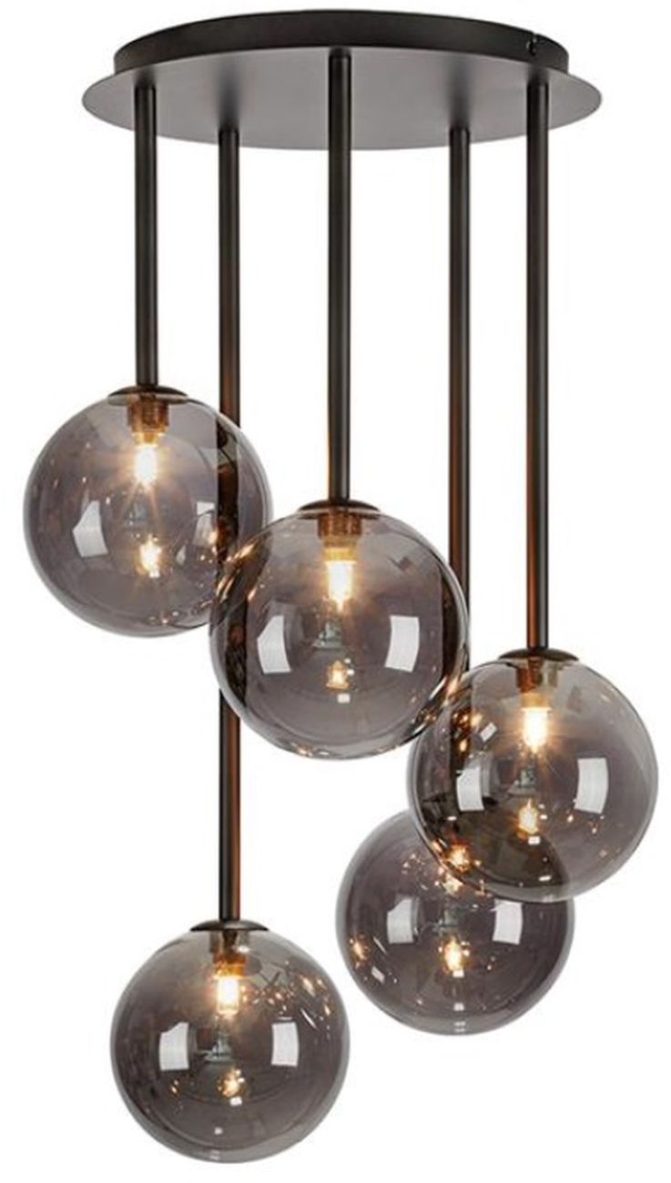 Darmowa Dostawa - Lampa wisząca 5x20 W czarna Markslöjd Universe 108111