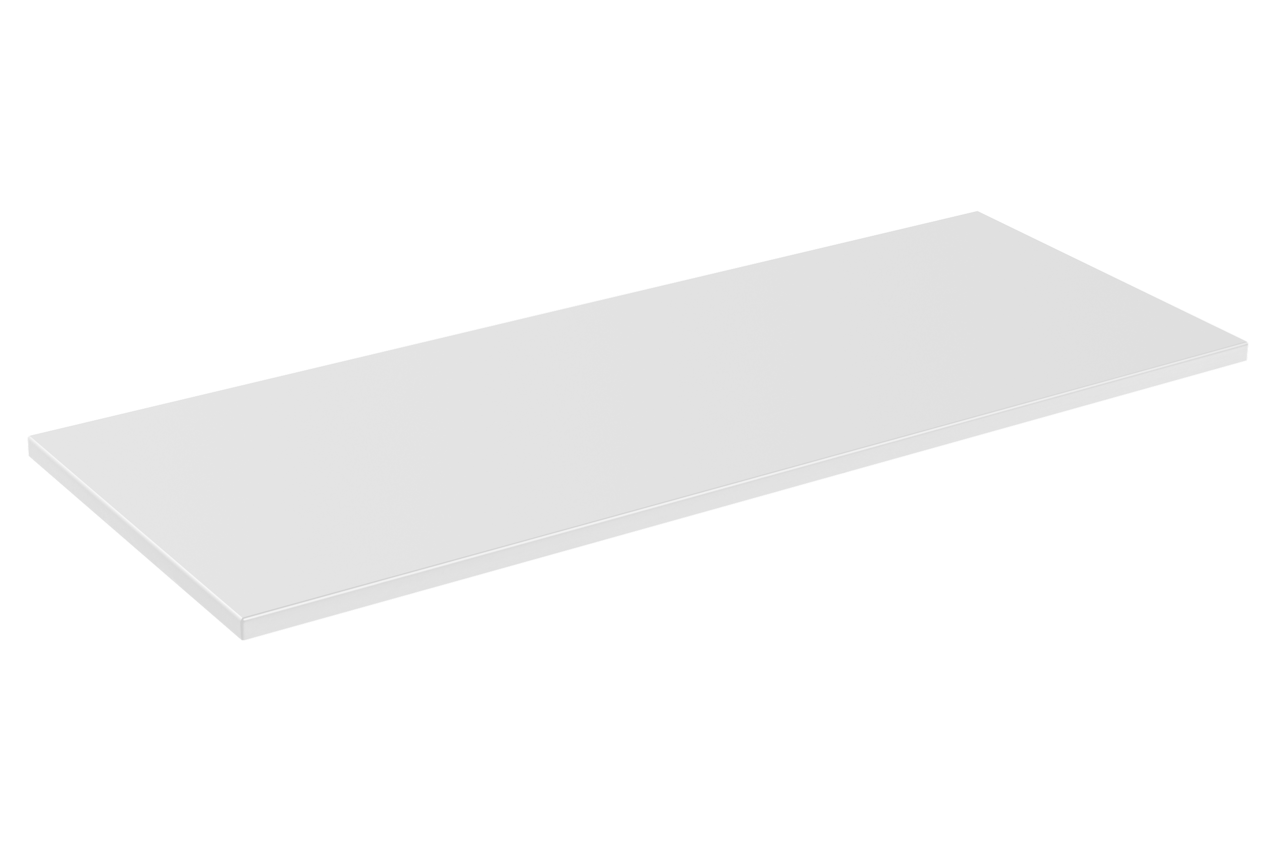 Darmowa Dostawa - Blat naszafkowy 140.4x46 cm biały Comad Iconic White ICONICWHITE89140B