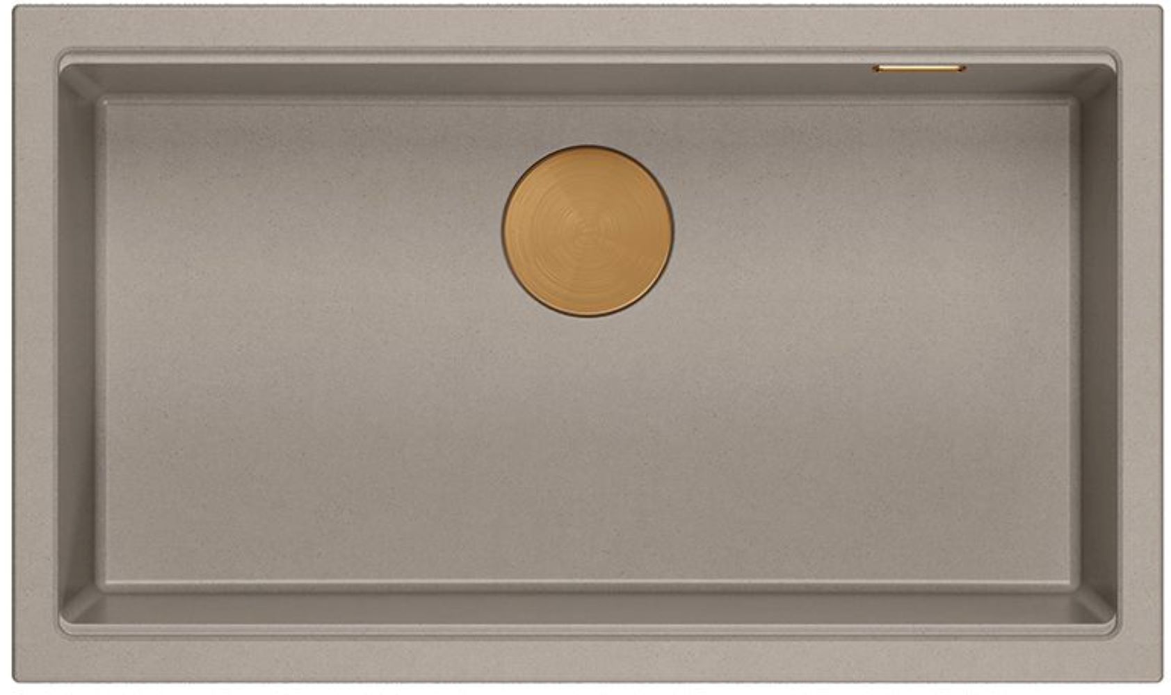 Darmowa Dostawa - Zlewozmywak GraniteQ 76x45 cm beżowy Quadron Logan HQD7644U4PVDC1U