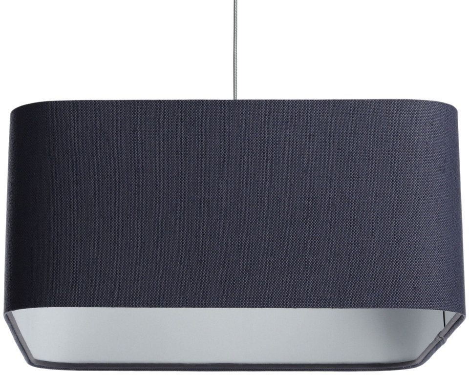 Darmowa Dostawa - Lampa wisząca 1x60 W granatowa BPS Koncept Kwadro len light KW00440W20