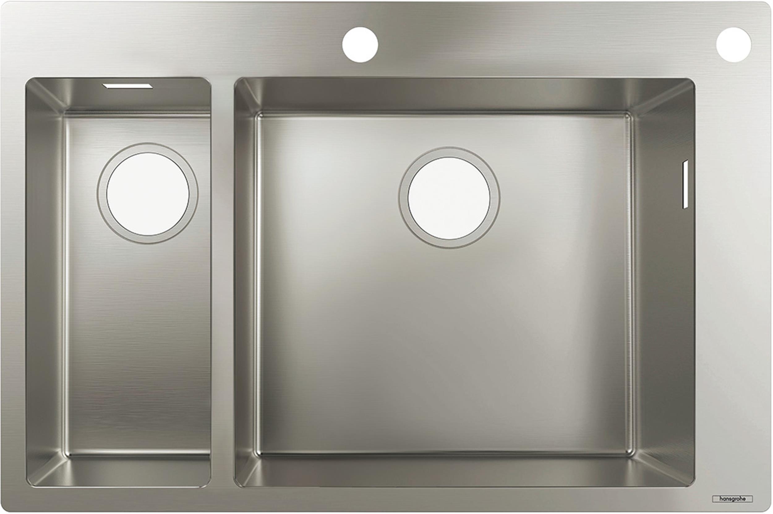 Darmowa Dostawa - Zlewozmywak stalowy 75.5x50 cm Hansgrohe ShowerTablet 43310800