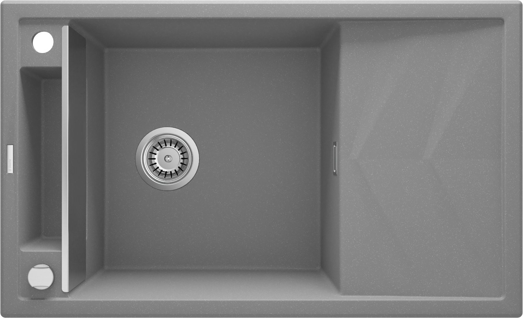 Darmowa Dostawa - Zlewozmywak granitowy 82x50 cm Deante Magnetic ZRMS113