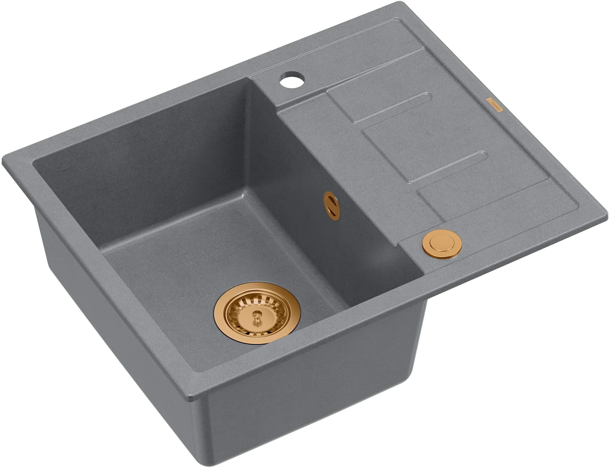 Darmowa Dostawa - Zlewozmywak GraniteQ 62x50 cm Quadron Morgan HB8210U5C1P2O