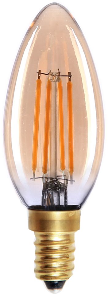 Darmowa Dostawa - Żarówka LED 1x4 W 2200 K e14 Italux Dimm Amber 552B35DIMAMB