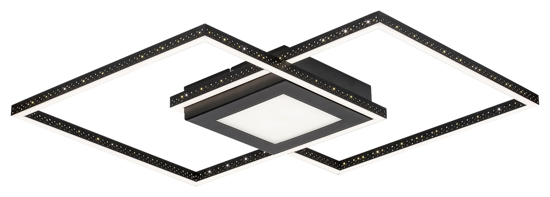 Darmowa Dostawa - Lampa podsufitowa 3x40 W biała-czarna Rabalux Casimir 5269