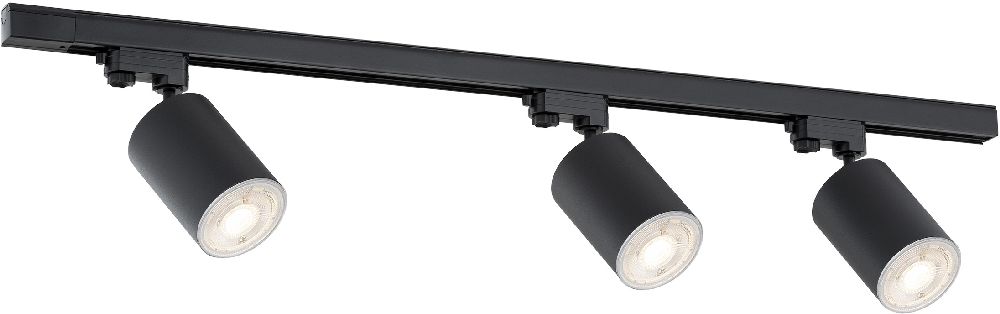 Darmowa Dostawa - Zestaw szynoprzewód z reflektorami 3x5 W czarny Argon T-Rack 6329