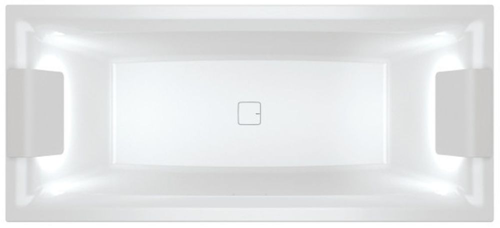 Darmowa Dostawa - Wanna prostokątna 180x80 cm Riho Still Square LED B099005005