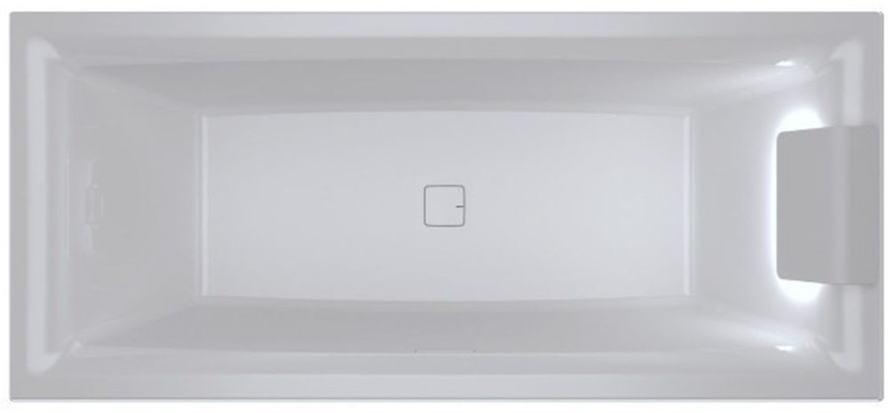 Darmowa Dostawa - Wanna prostokątna 180x80 cm Riho Still Square LED B099003005