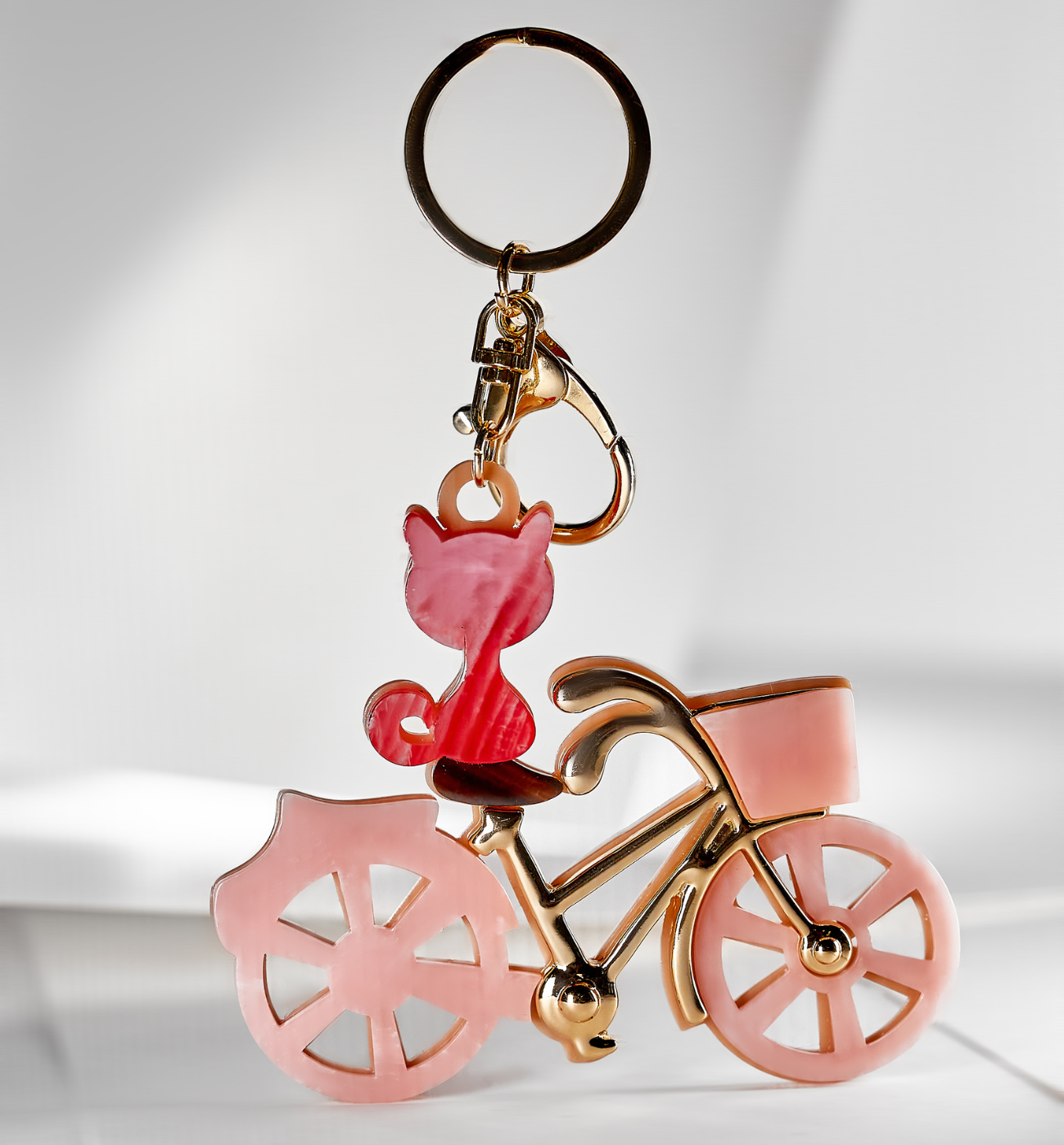 Brelok kotek na rowerze Cat on a bike BREZA0020 - By Dziubeka