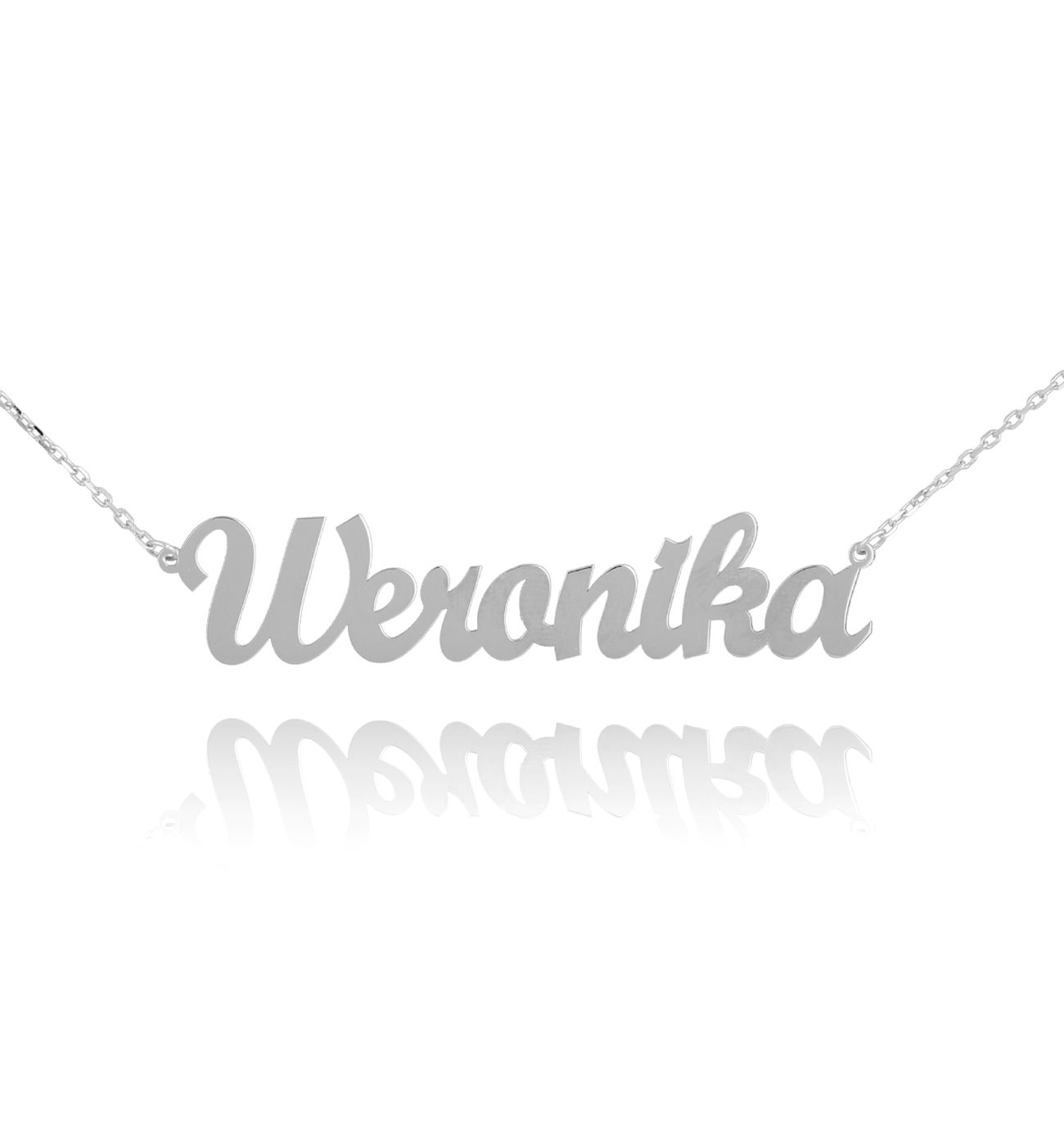 Naszyjnik srebrny WERONIKA NAT0249