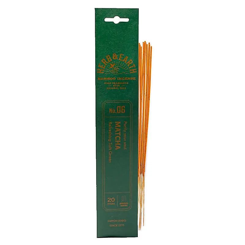 Kadzidełka Herb Earth Matcha (zielona herbata matcha)