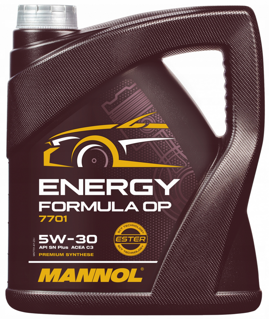 MANNOL 7701 ENERGY FORMULA OP 5W30 4L - Petrostar