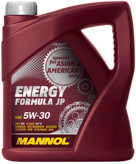 MANNOL ENERGY FORMULA JP 5W30 4L - Petrostar