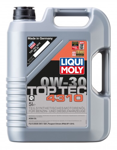LIQUI MOLY TOP TEC 4310 0W30 5L - 2362 - Petrostar