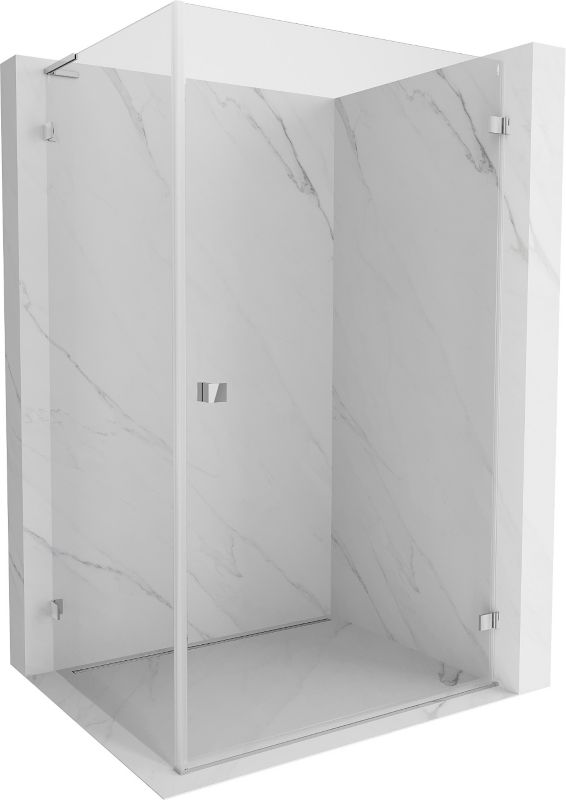Kabina prysznicowa Mexen Lunar-B L transparent chrom 95x90 cm 1 szt.