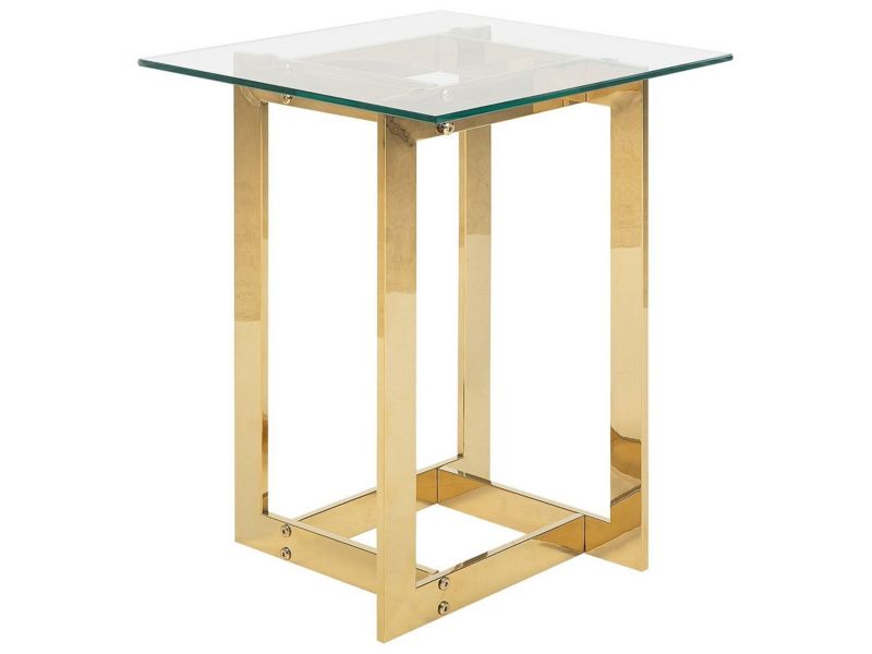 Stolik pomocniczy Crystal Złoty 1 szt.