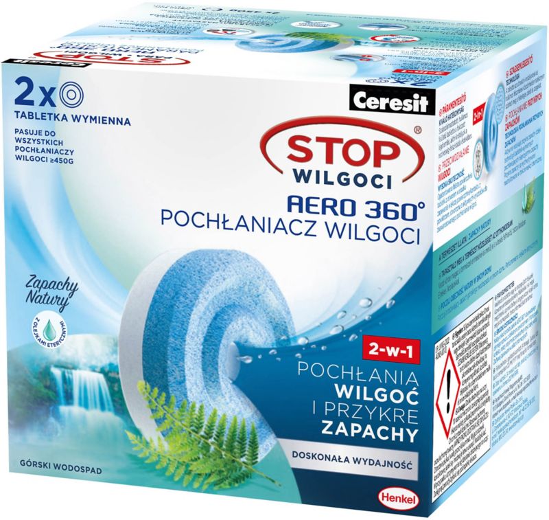 Tabletki Ceresit górski wodospad 2 x 450 g