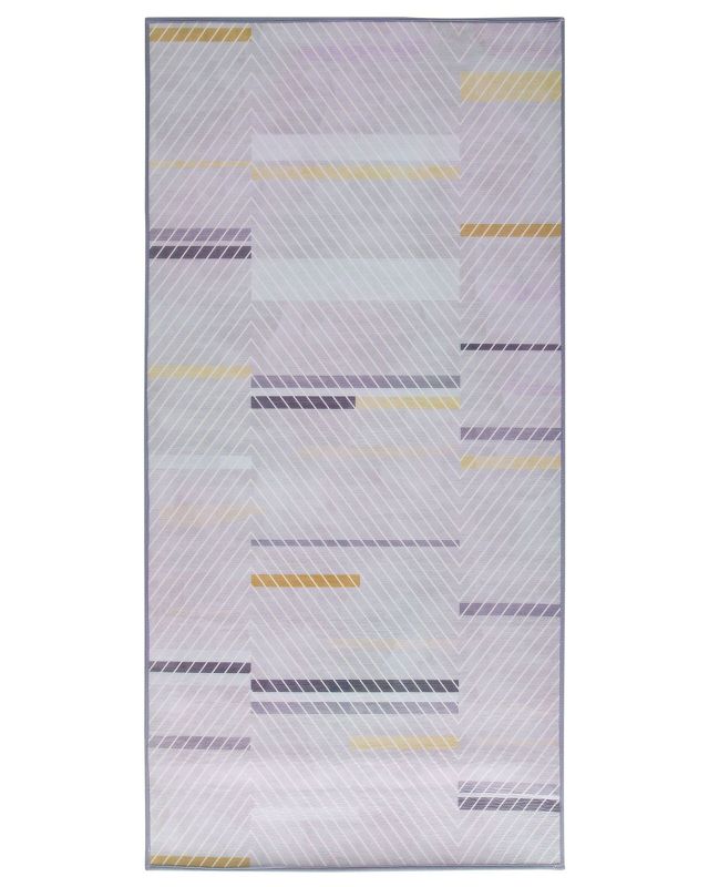 Dywan 80 x 150 cm szaro-żółty Ergenli 1 szt.