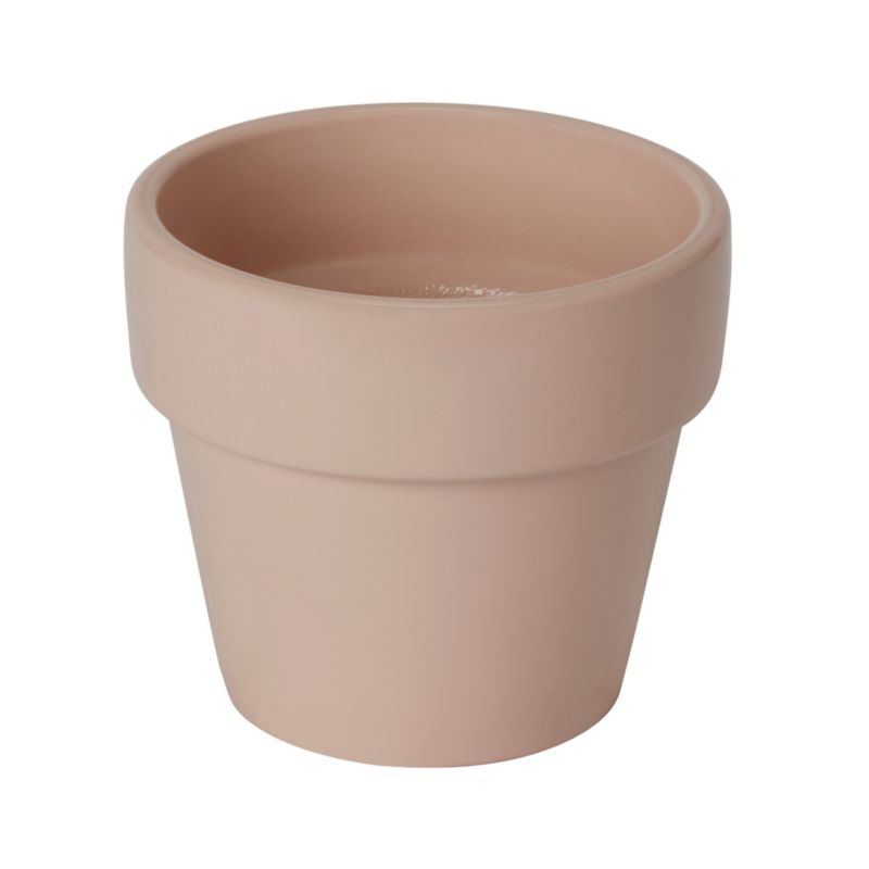 Doniczka ceramiczna C46 Verve ozdobna 9 cm różowa