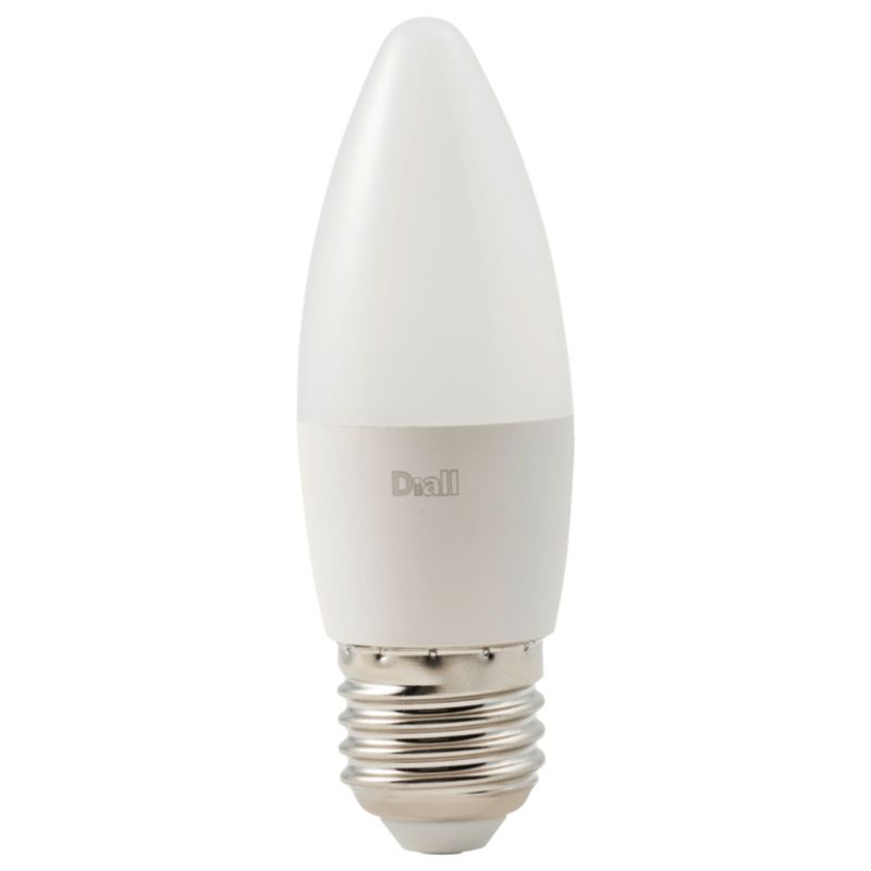 Żarówka LED Diall C35 E27 470 lm 2700 K
