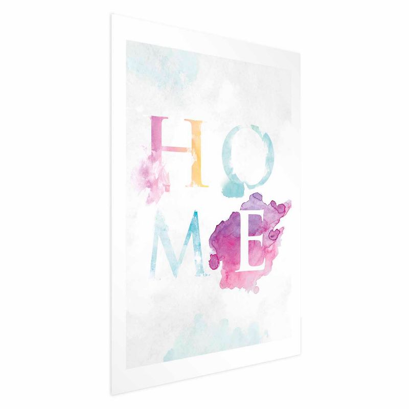 Plakat Artgeist Tęczowe home 60x90 cm bez ramy 1 szt