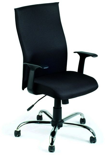 Fotel Unique biurowy BLACK ON BLACK czarny 1 szt